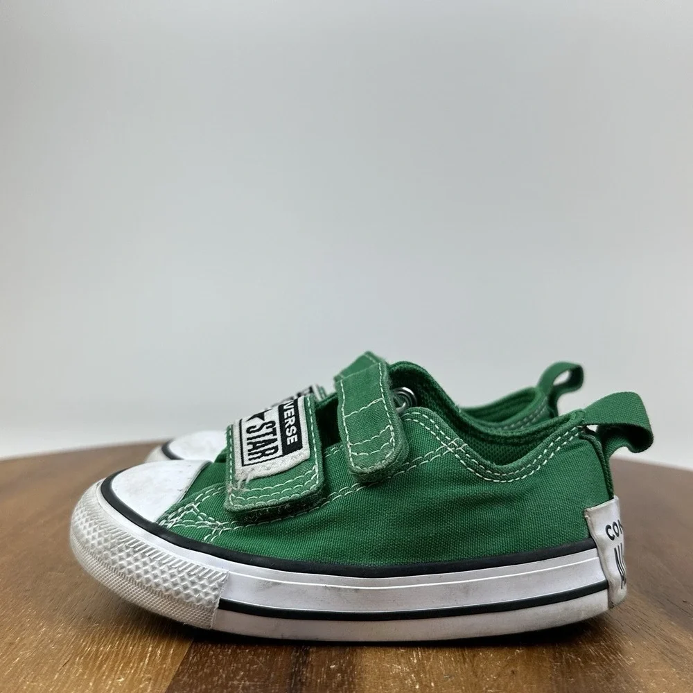 Little Kids Converse Chuck Taylor All Star Easy On Green Low Sneakers Size 6 C